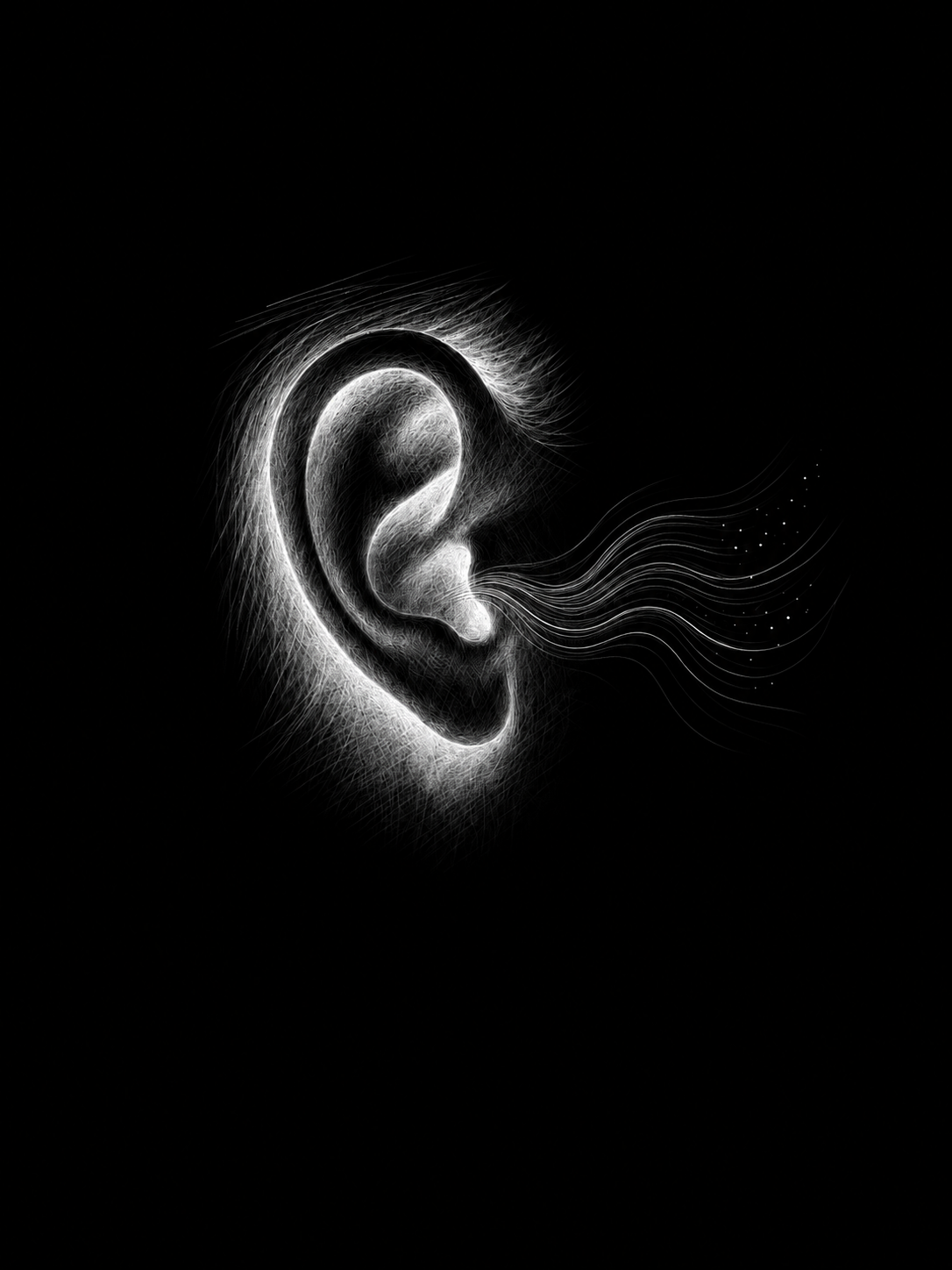 Abstract visual representing the inner voice